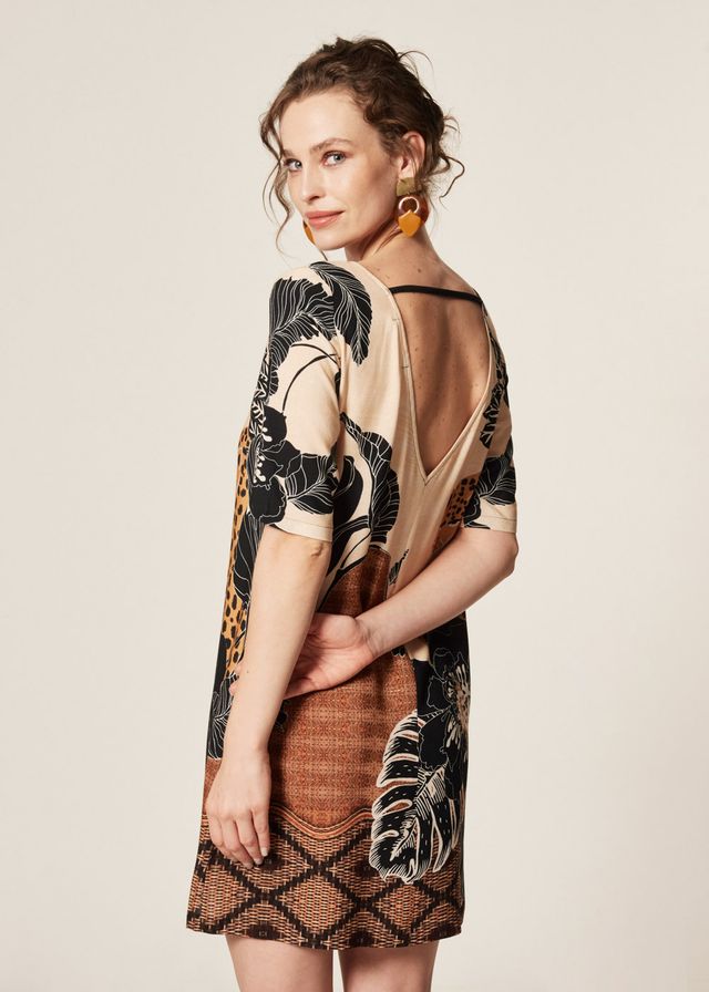 vestidos estampados