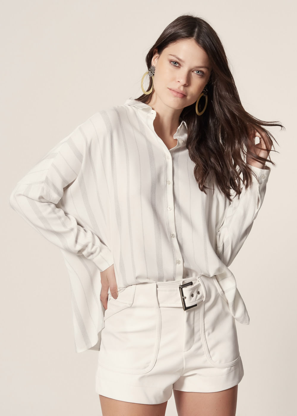 Camisa Manga Morcego Listrada 55 40 2421 Lis Mob Mobile