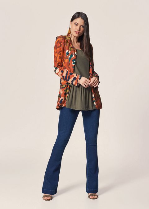 Calça Jeans Sustentável Flare Stella
