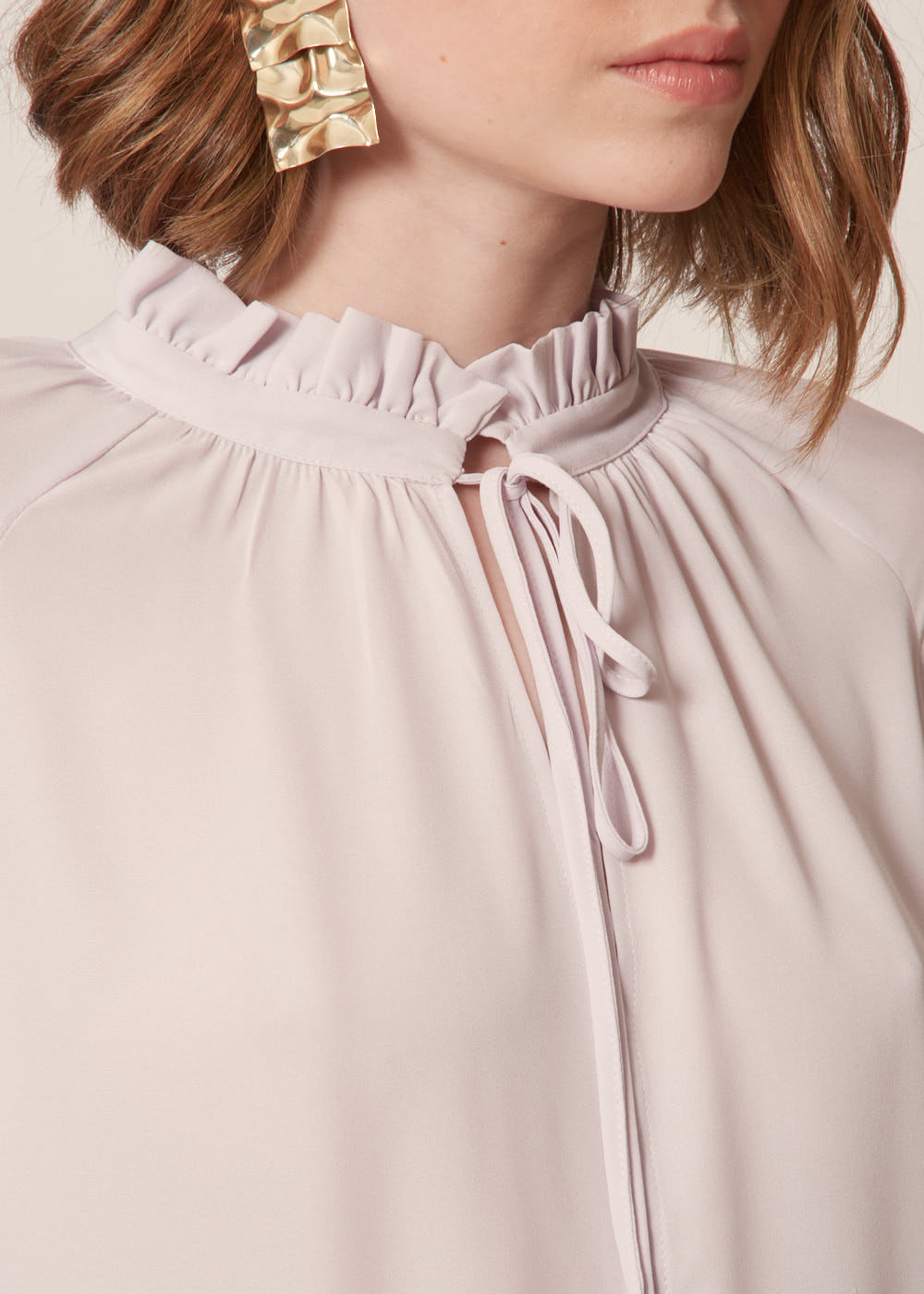 blusa chiffon renner